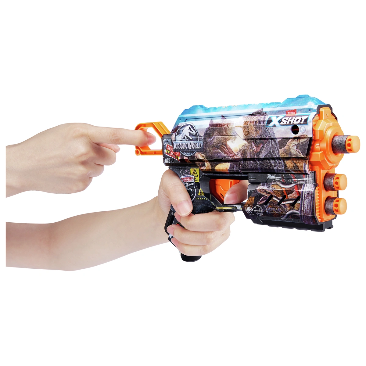 Zuru Xshot Skins S1 Flux Jurassic Dart Blaster