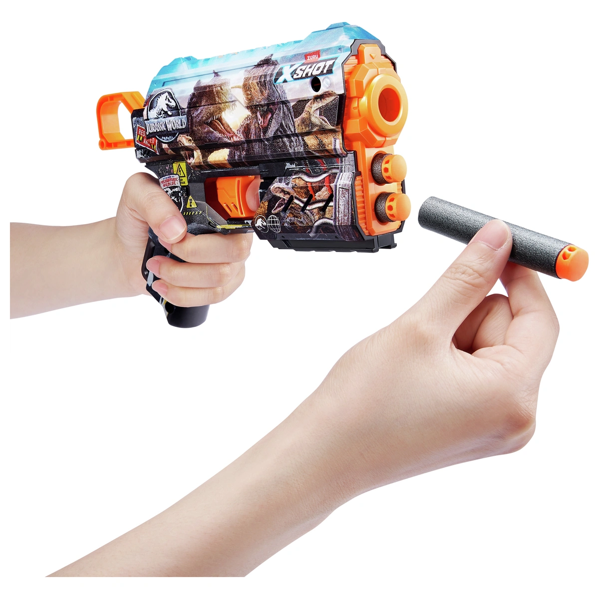 Zuru Xshot Skins S1 Flux Jurassic Dart Blaster