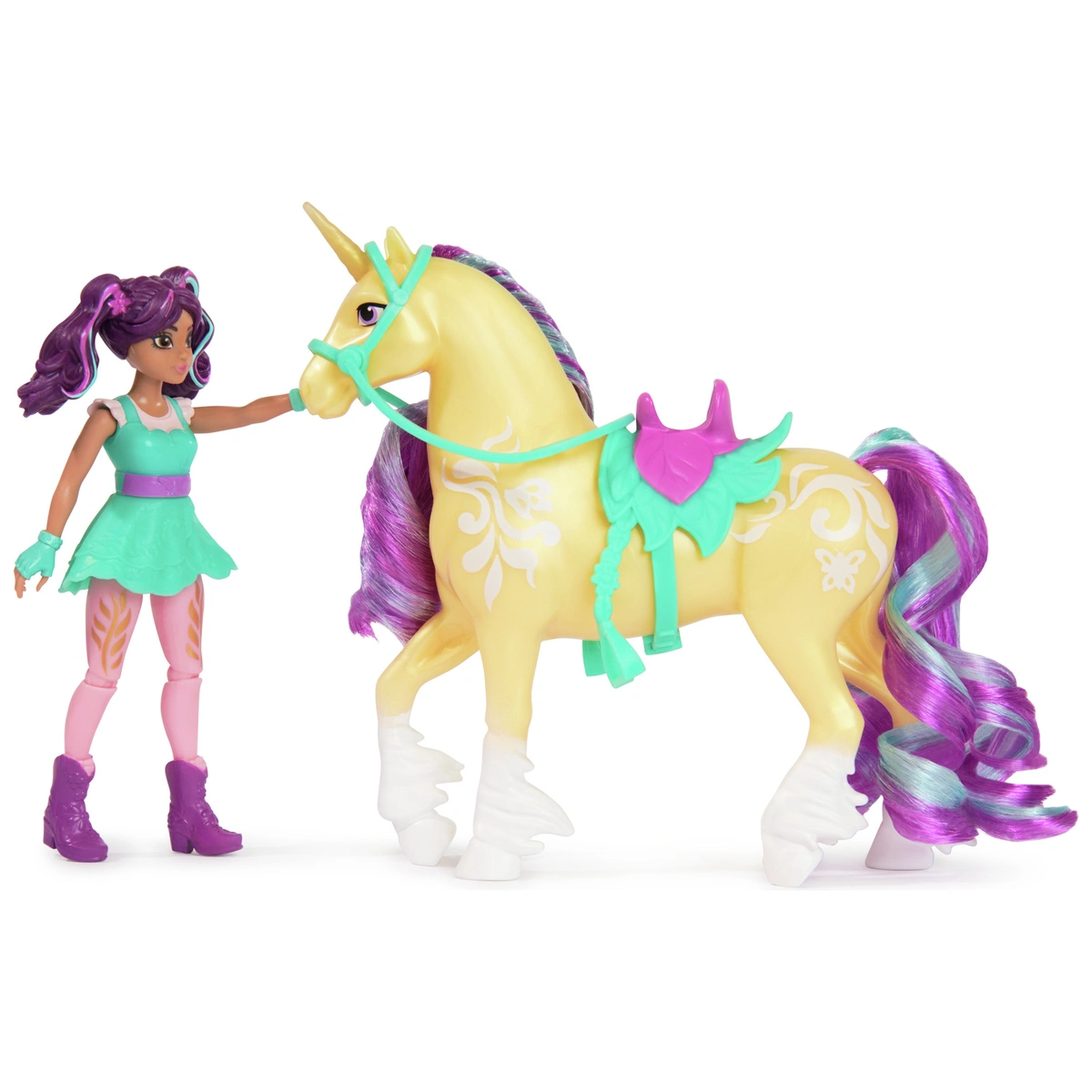 Unicorn Academy Ava and Leaf Small Doll Set