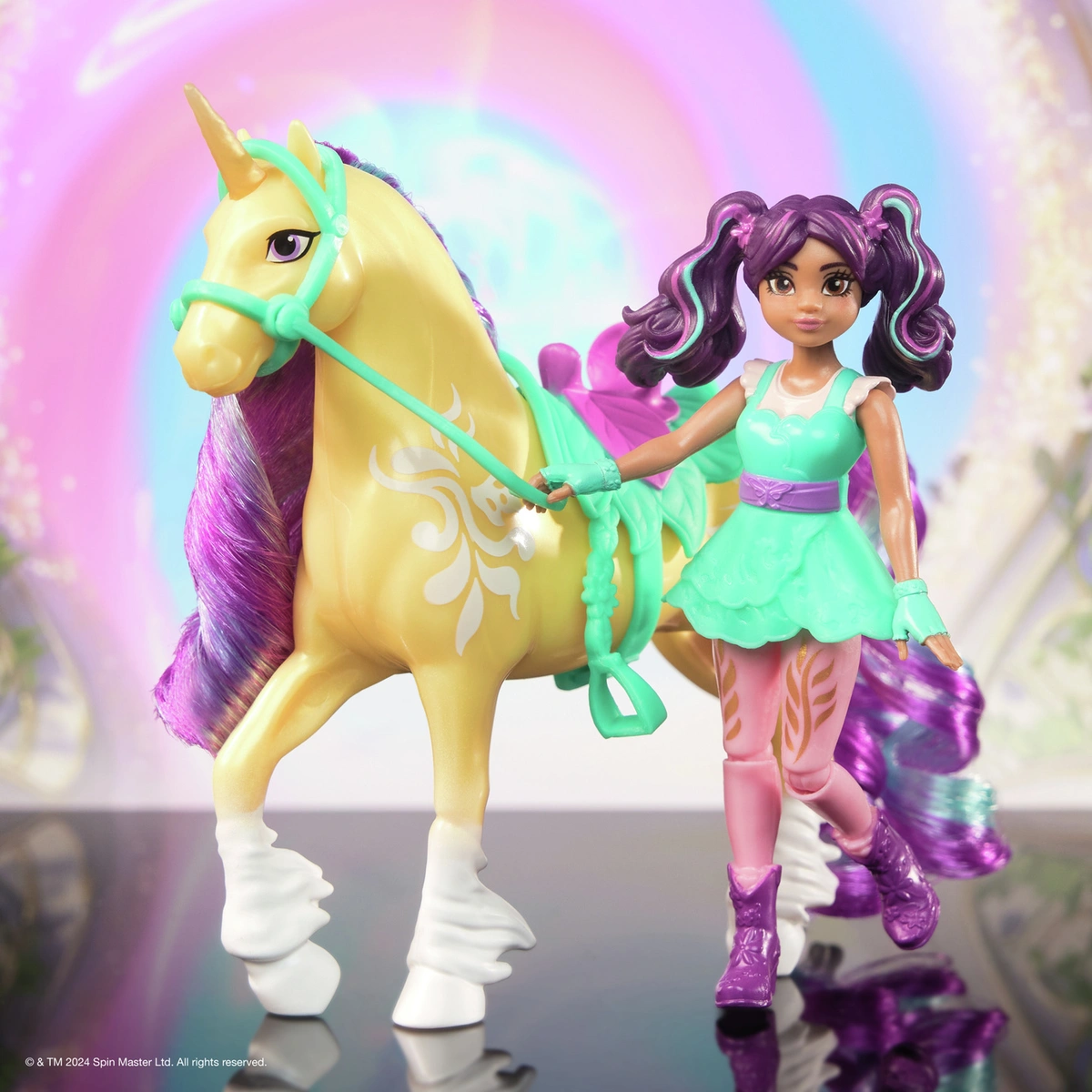 Unicorn Academy Ava and Leaf Small Doll Set