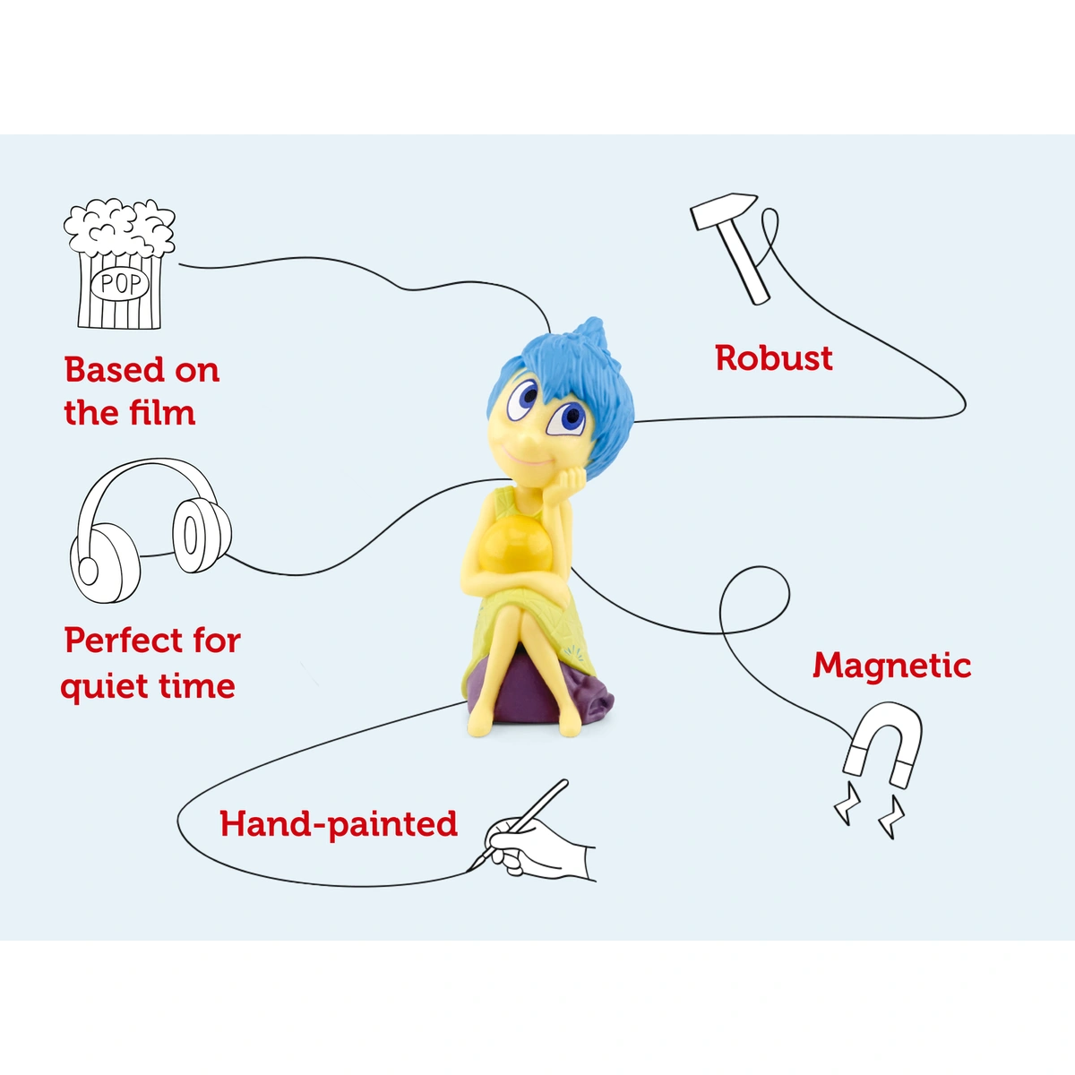 tonies Disney/Pixar Inside Out Audio Classic Tonie Character