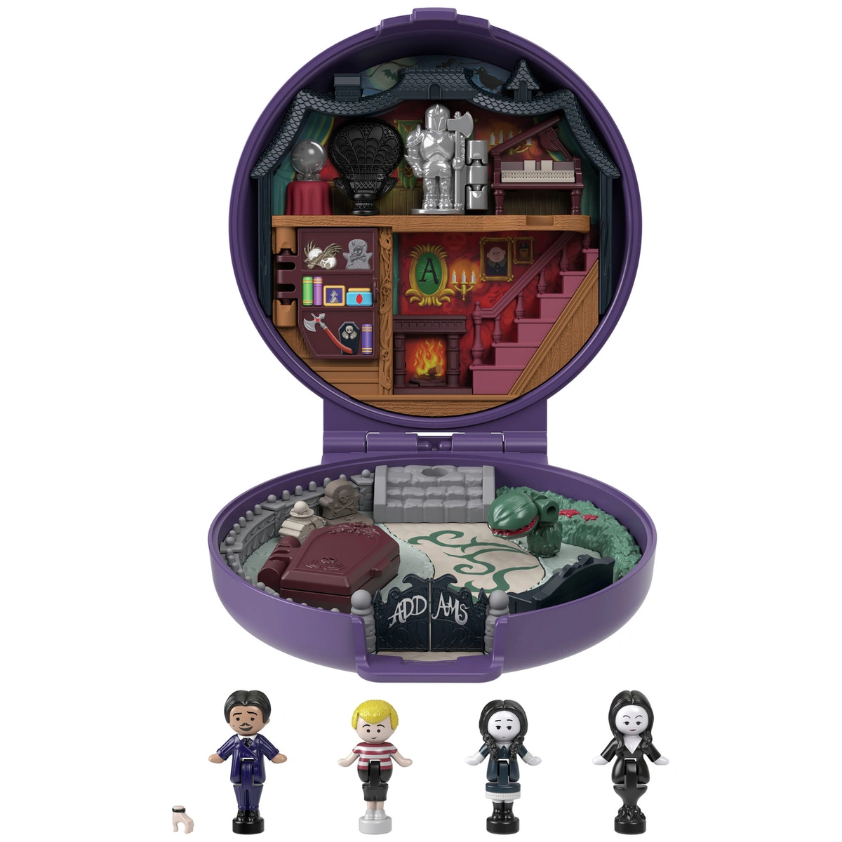 Polly Pocket Addams Family Compact Collector Dolls & Playset