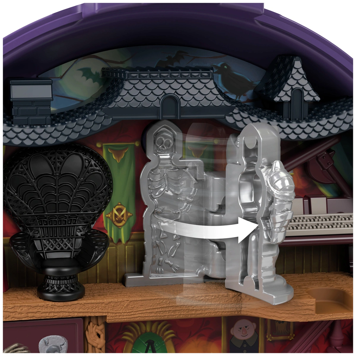 Polly Pocket Addams Family Compact Collector Dolls & Playset