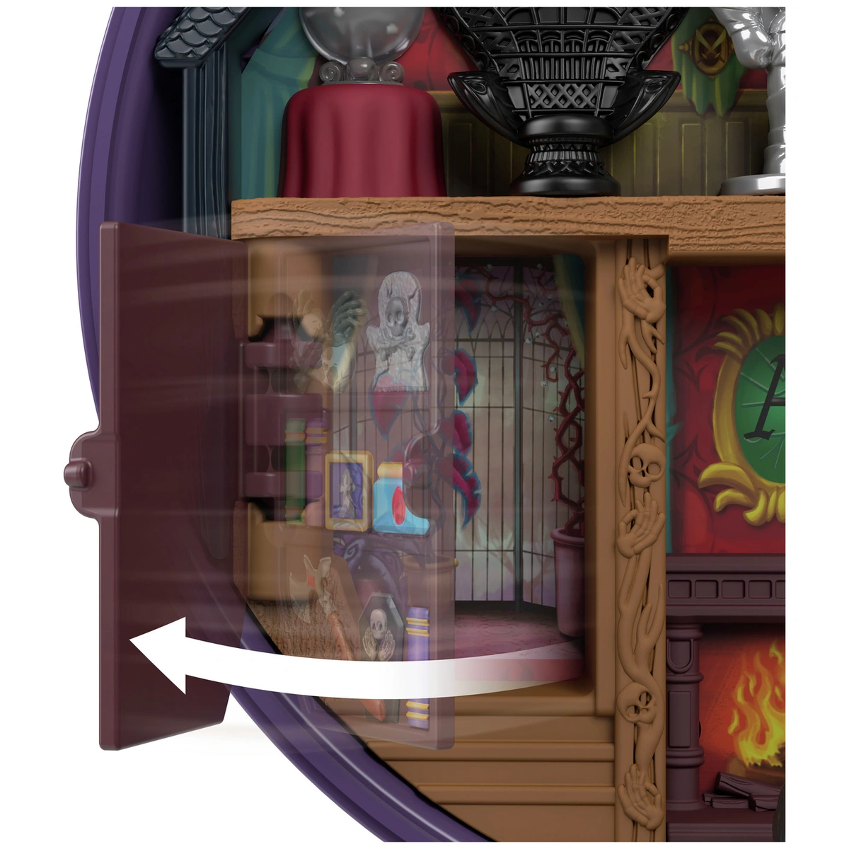 Polly Pocket Addams Family Compact Collector Dolls & Playset