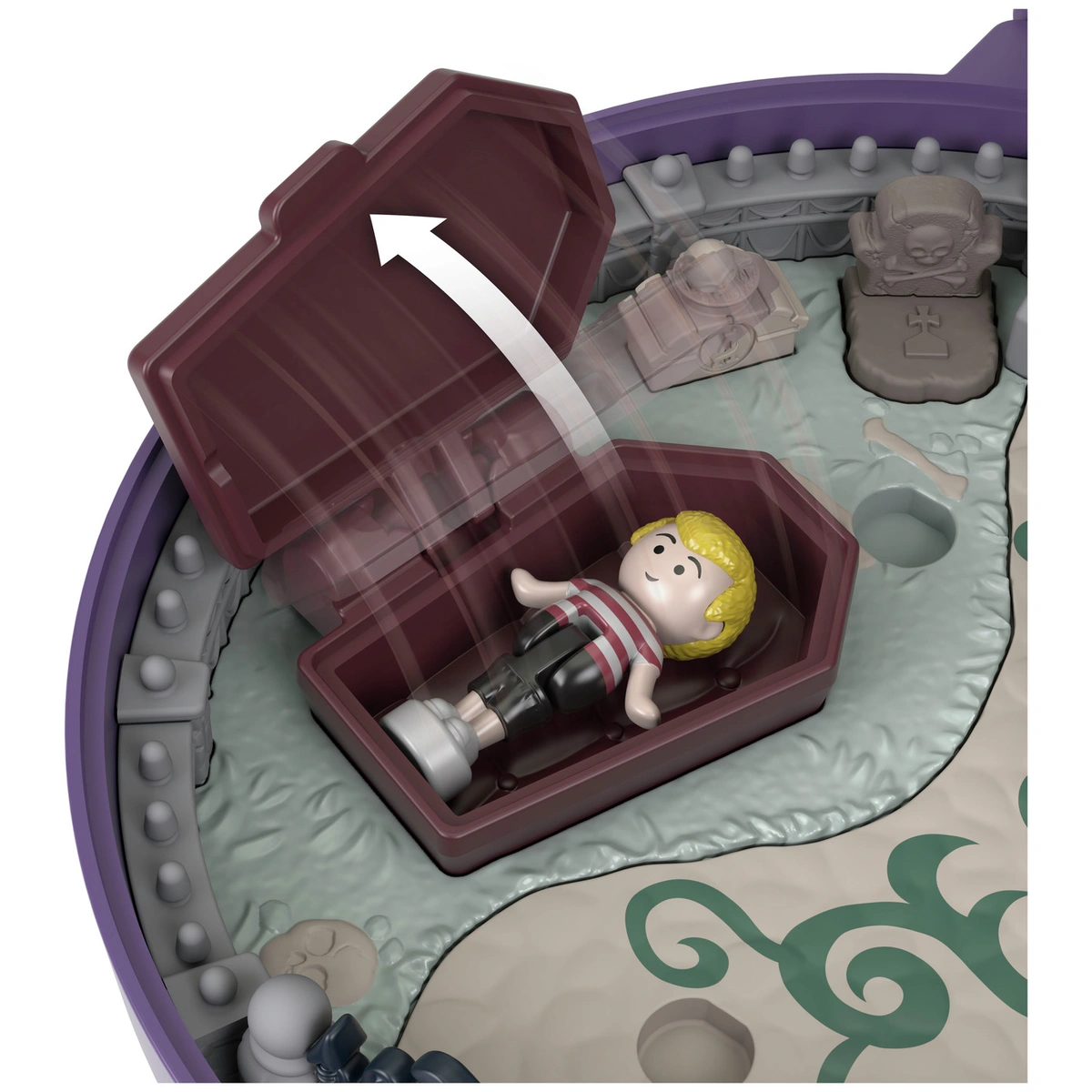 Polly Pocket Addams Family Compact Collector Dolls & Playset