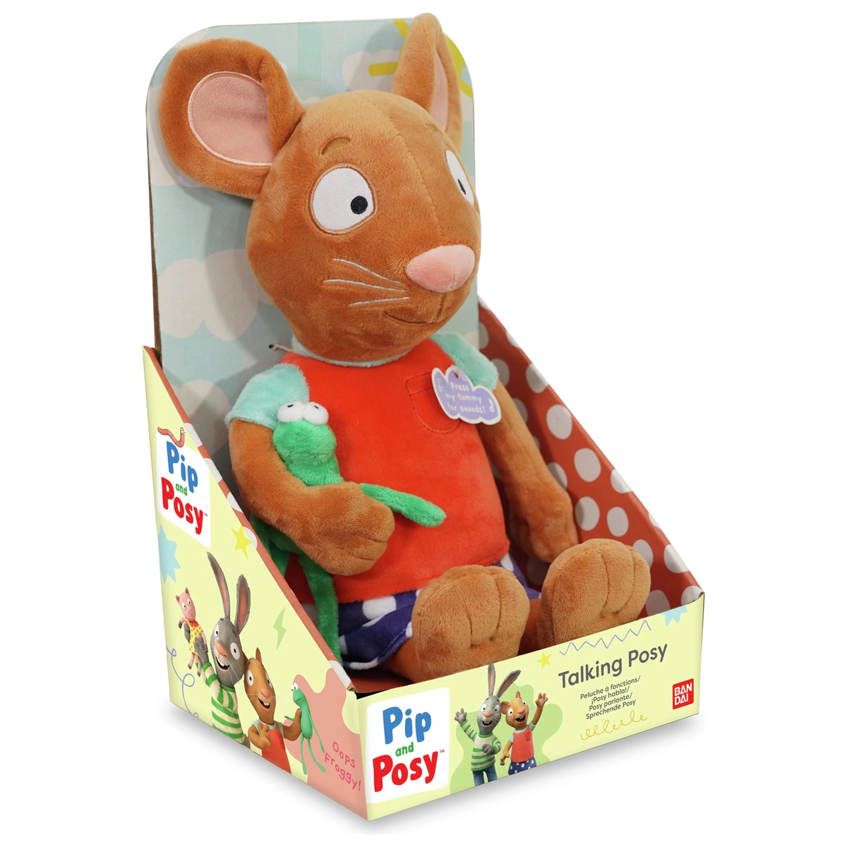 Pip and Posy 26cm Talking Plush