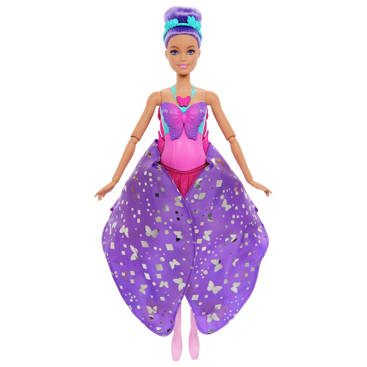 Barbie Dance and Flutter Doll with 2-in-1 Transformation
