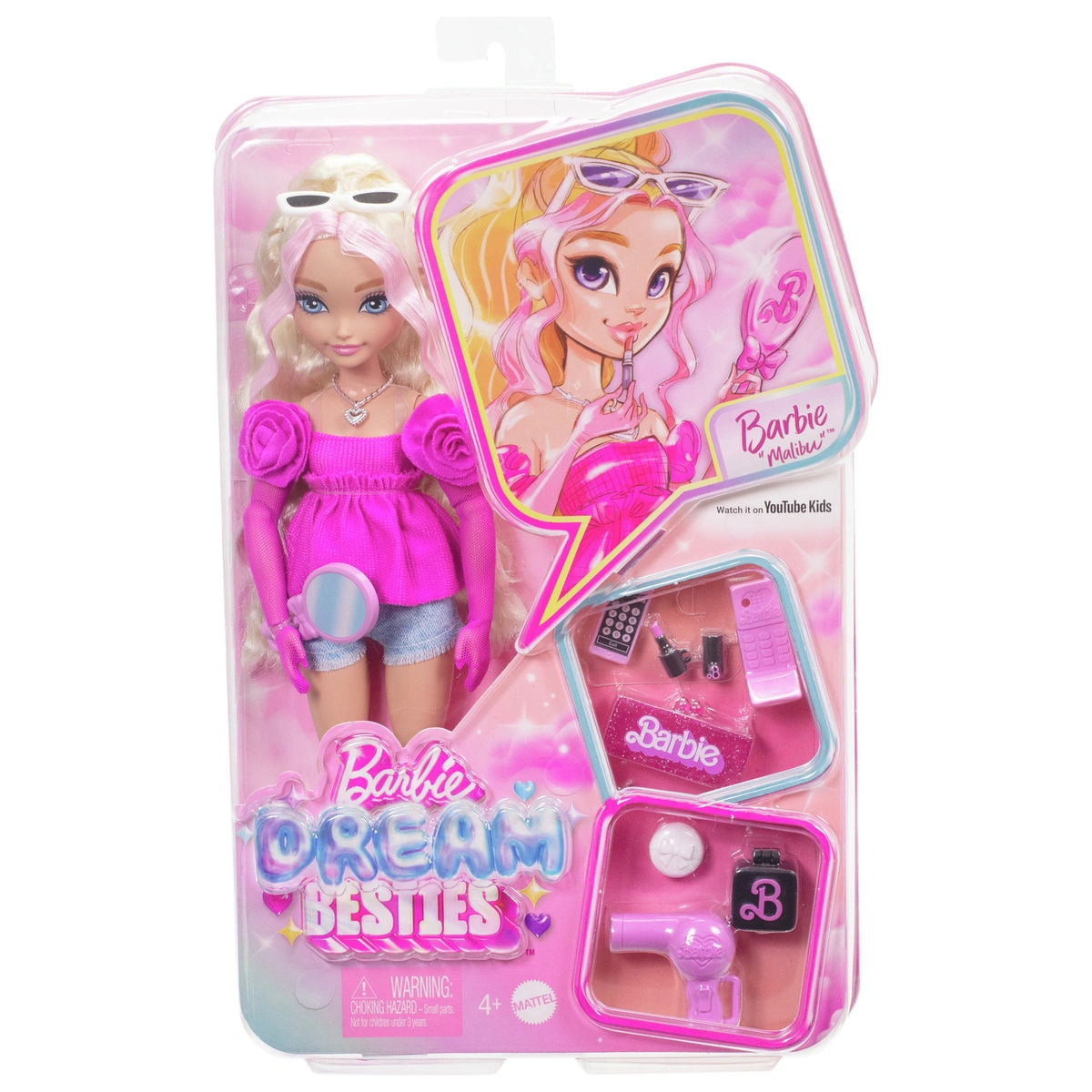 Barbie Dream Besties Malibu Doll and Accessories
