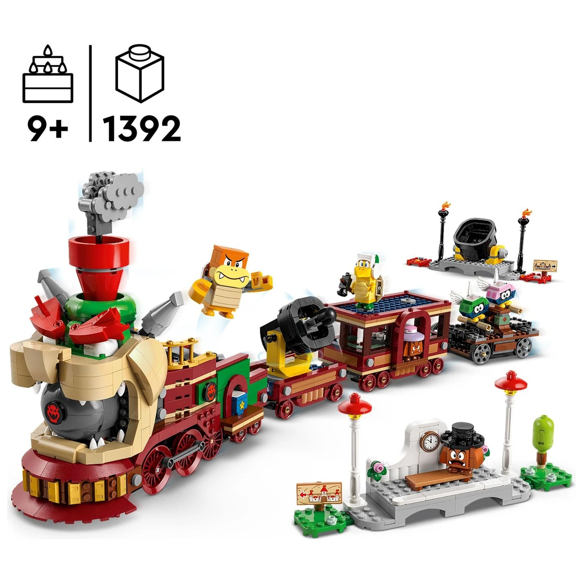 LEGO Super Mario The Bowser Express Train Playset 71437