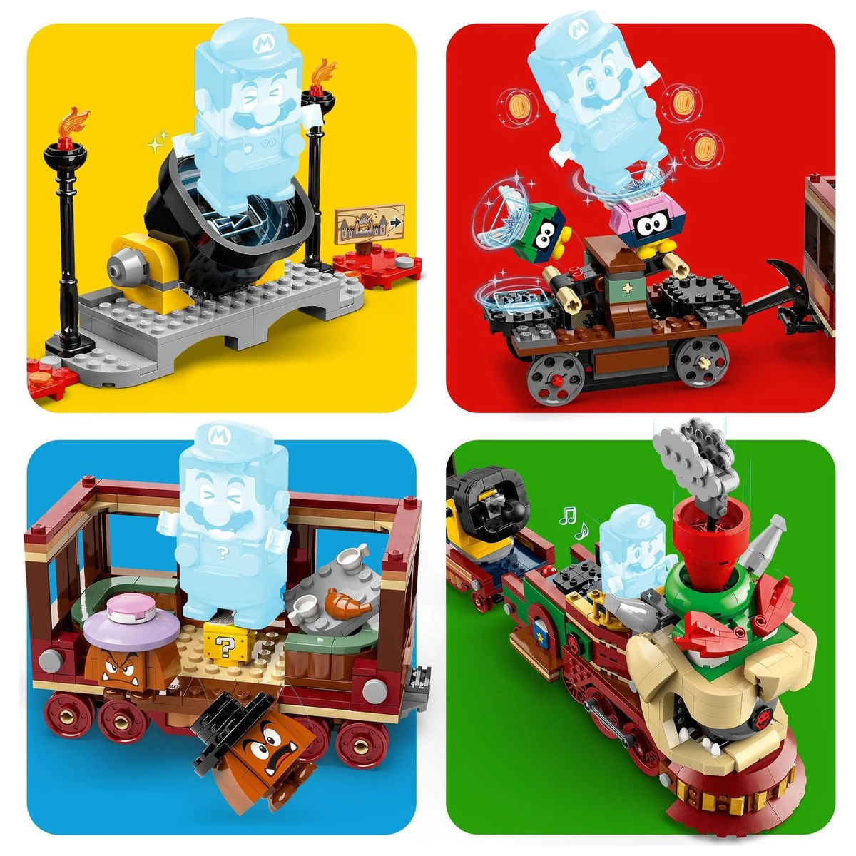 LEGO Super Mario The Bowser Express Train Playset 71437