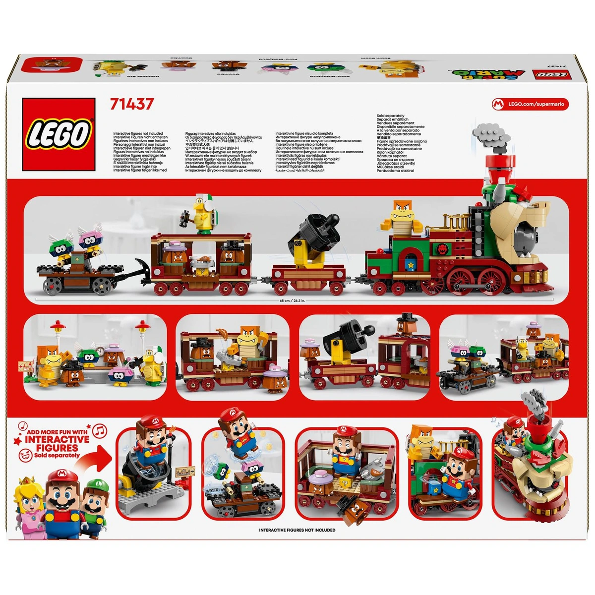 LEGO Super Mario The Bowser Express Train Playset 71437