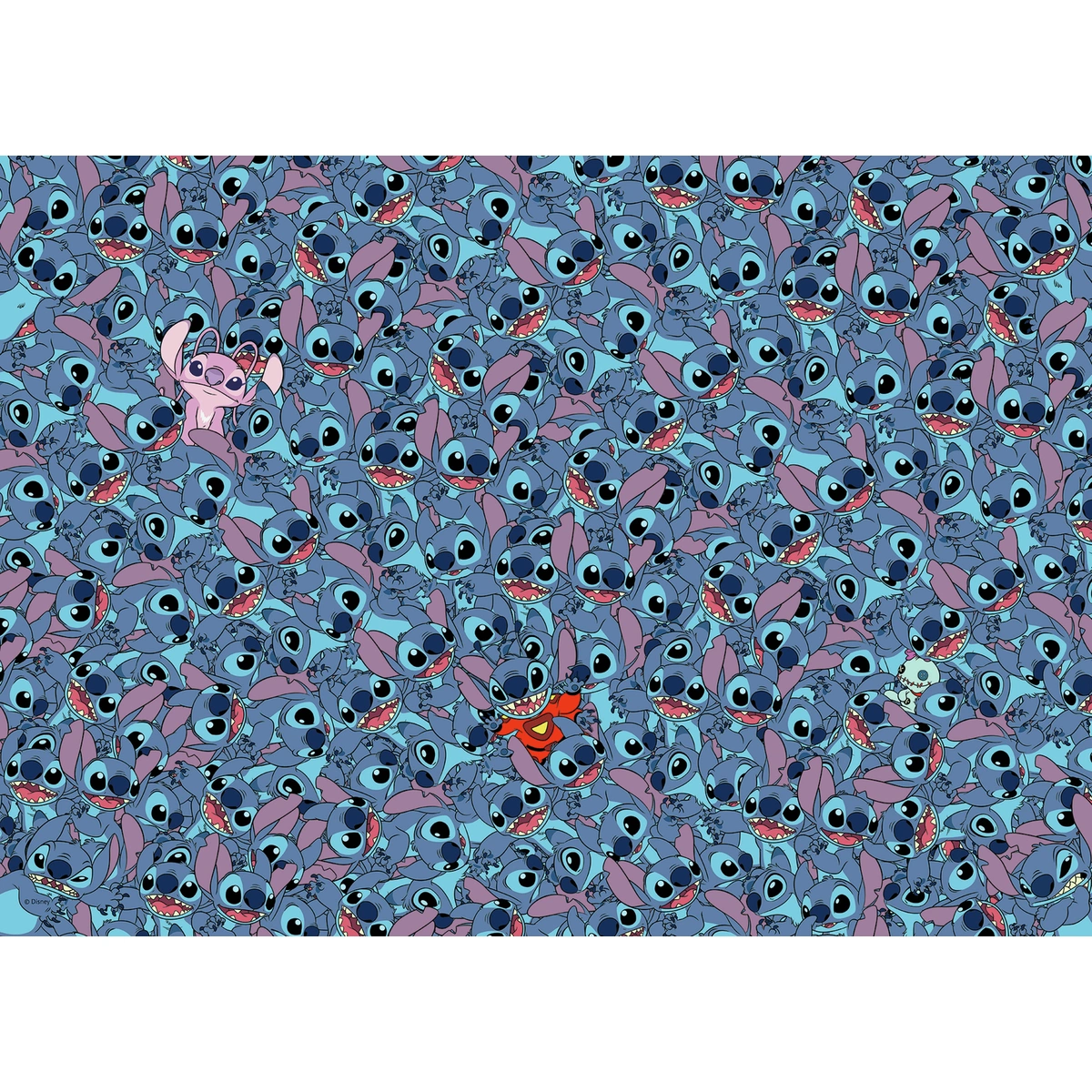 Disney Stitch Challenge 1000 Pieces Jigsaw Puzzle