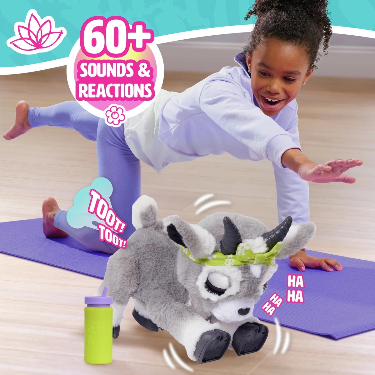 FurReal Daisy The Yoga Goat Plush