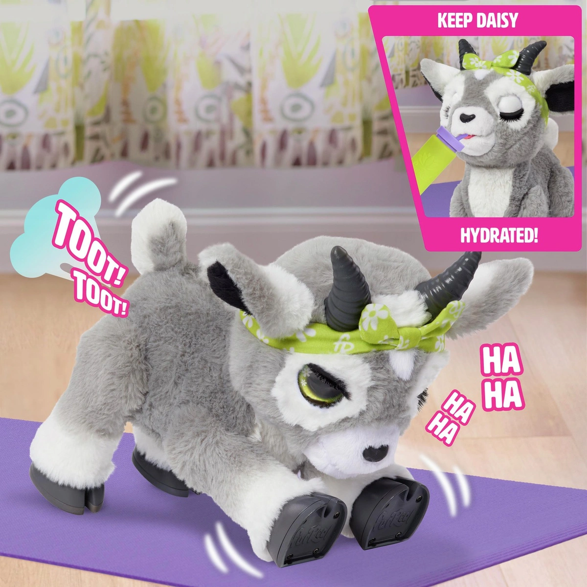 FurReal Daisy The Yoga Goat Plush
