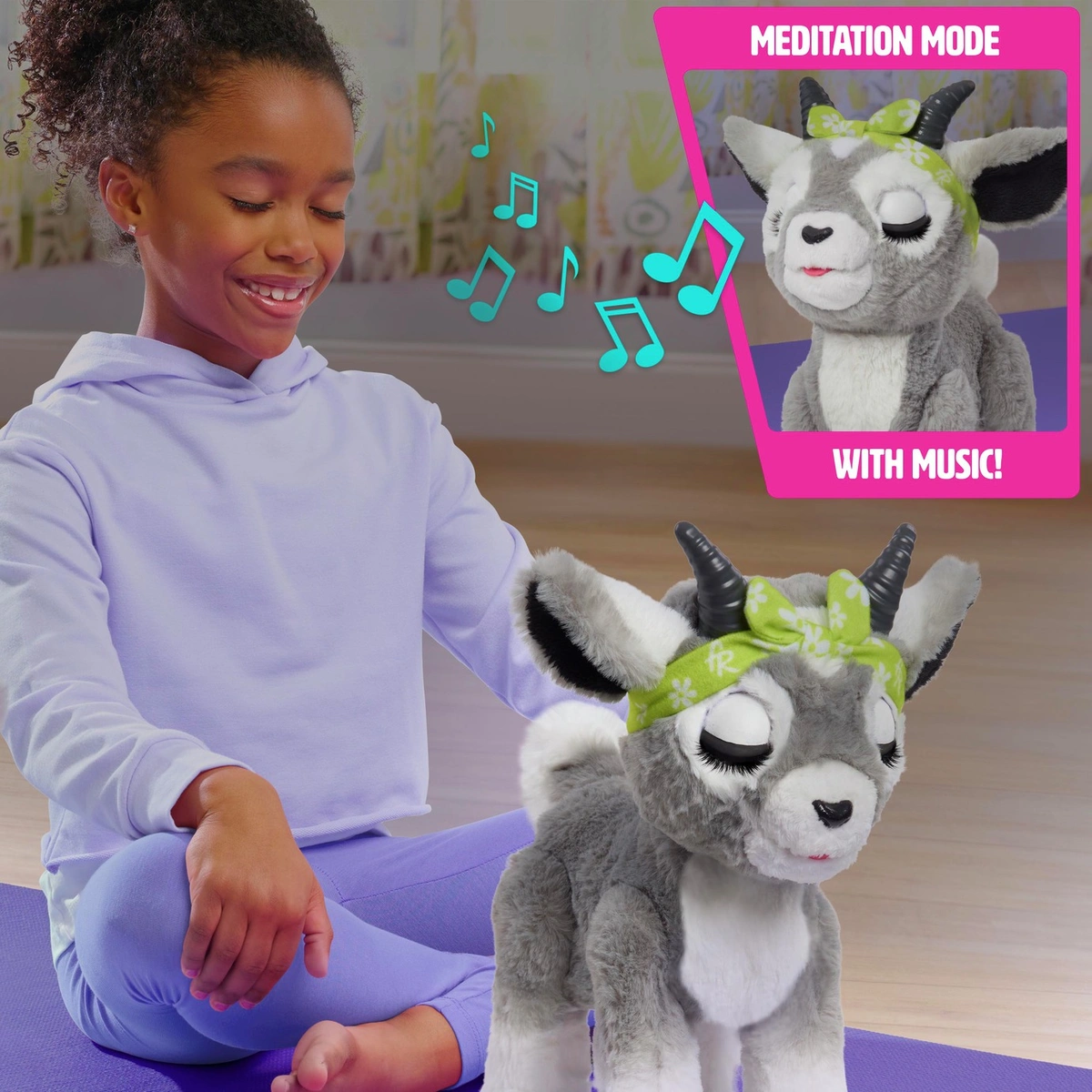 FurReal Daisy The Yoga Goat Plush