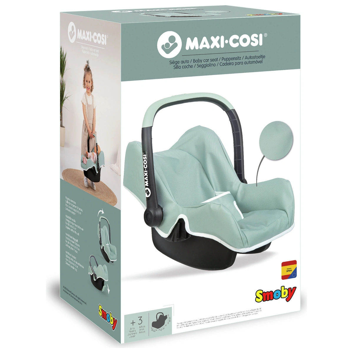 Smoby Maxi Cosi Dolls Car Seat   Sage