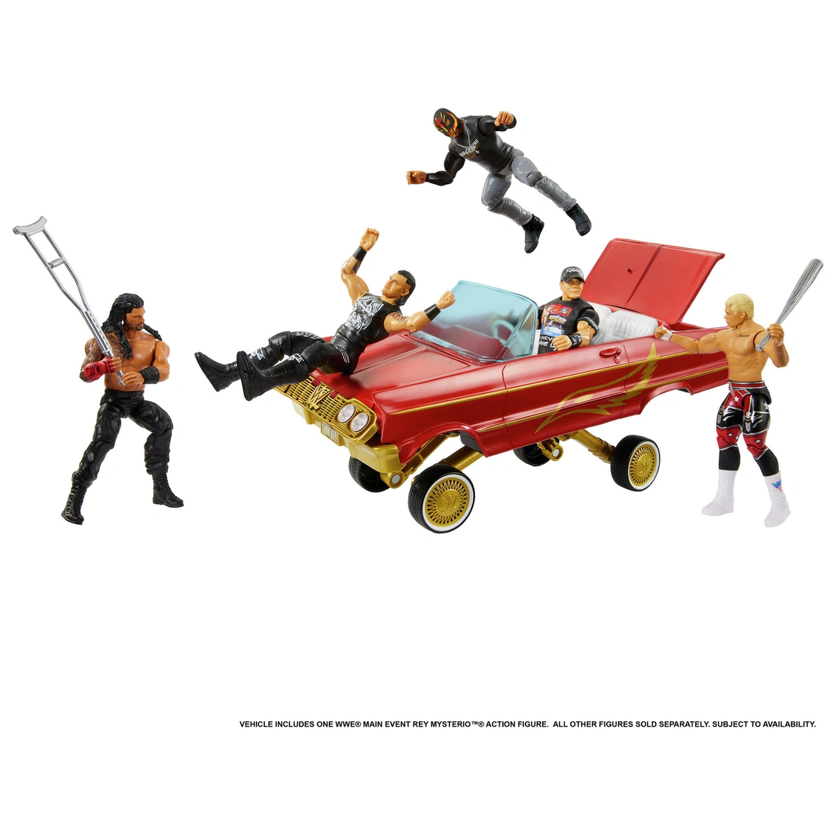 WWE Lucha Low Rider Vehicle
