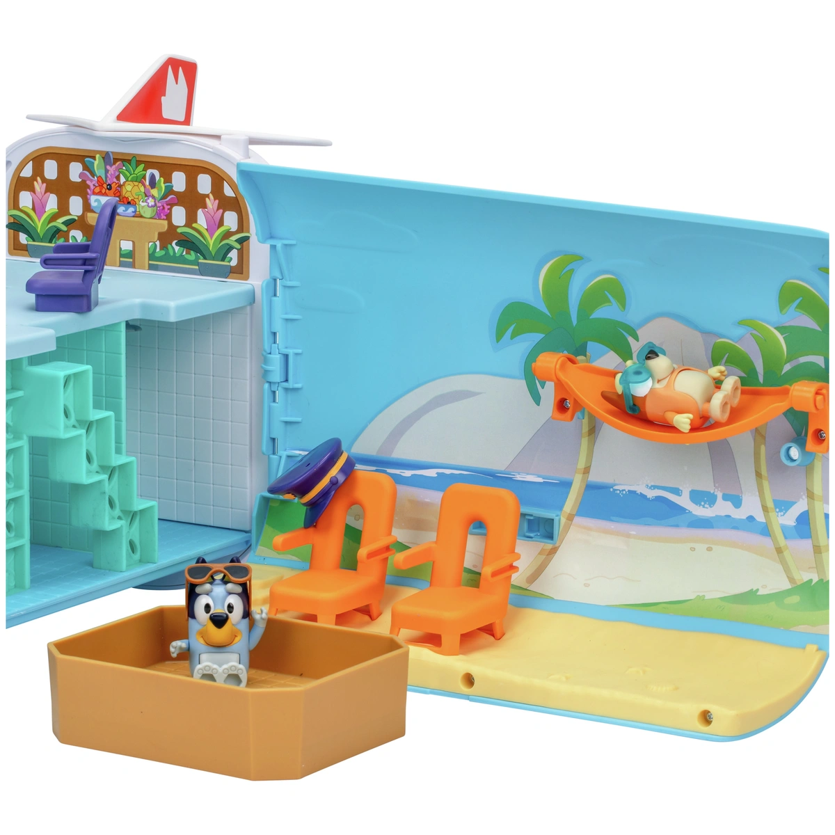 Bluey 3-In-1 Airplane Transforming Playset