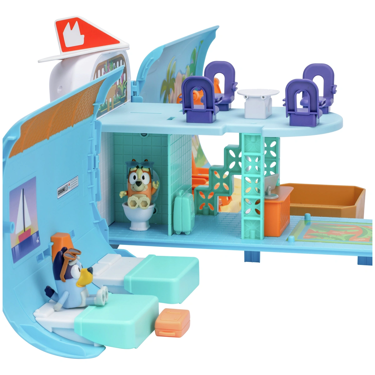 Bluey 3-In-1 Airplane Transforming Playset