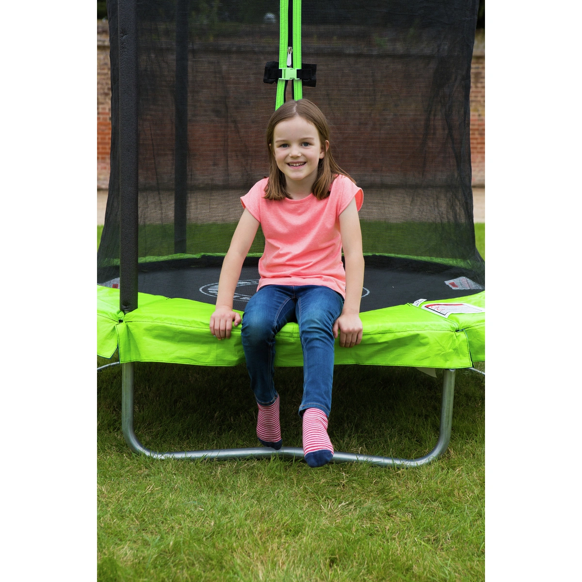 Chad Valley 6ft Outdoor Kids Trampoline with Enclosure