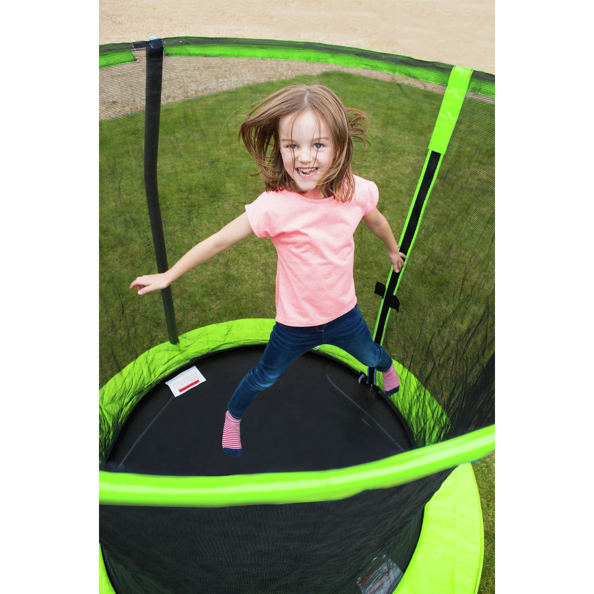 Chad Valley 6ft Outdoor Kids Trampoline with Enclosure
