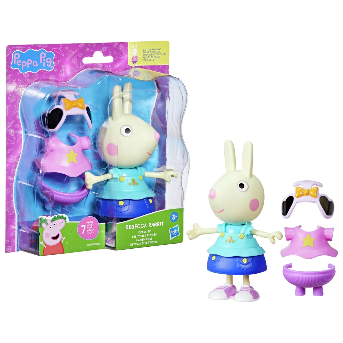 Peppa Pig 6 Dress Up Figure - Rebecca