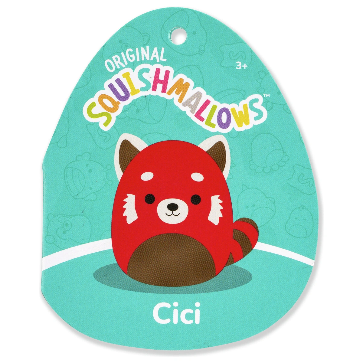 Original Squishmallows 7.5-Inch Cici Red Panda Plush
