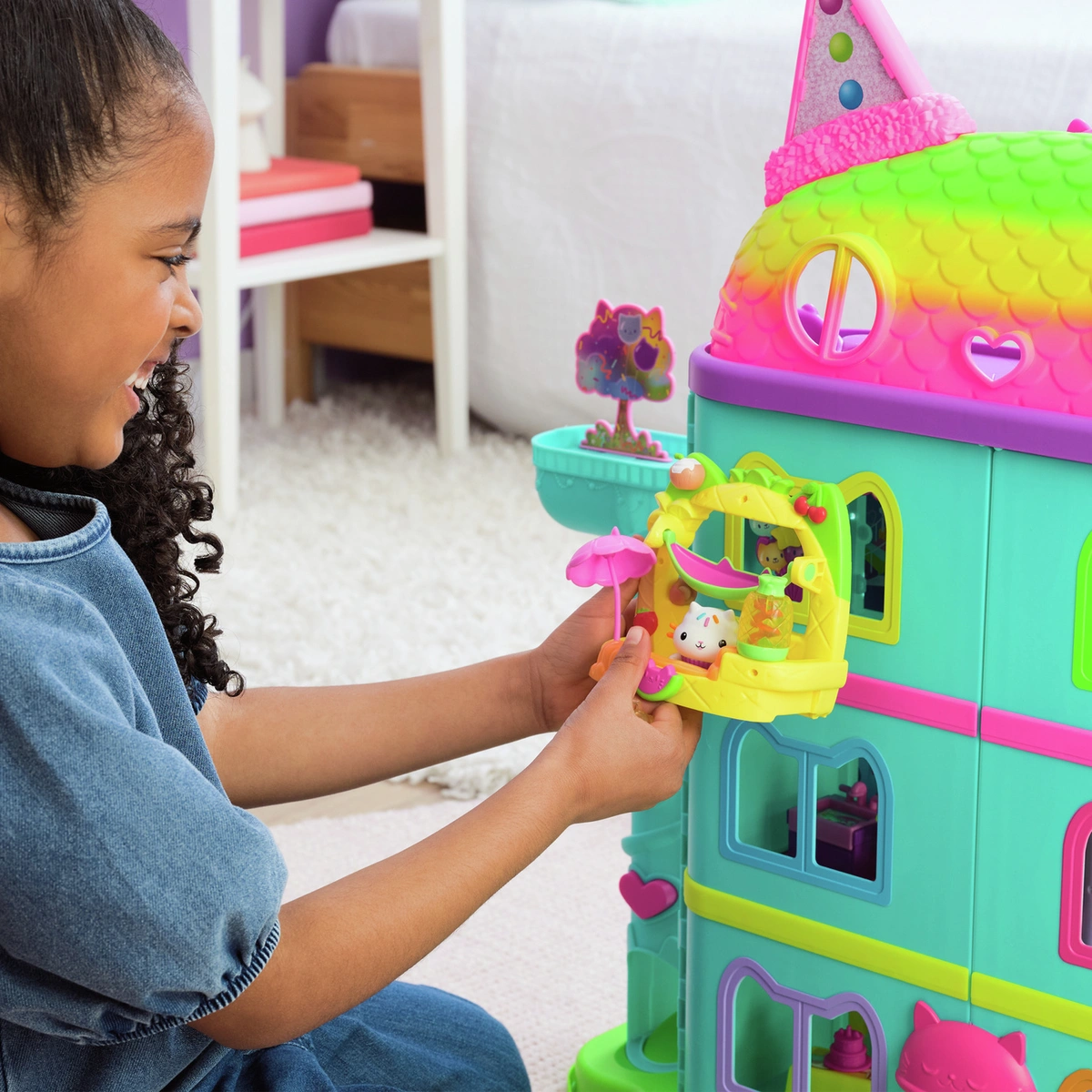 Gabby's Dollhouse Cakey's Balcony Playset