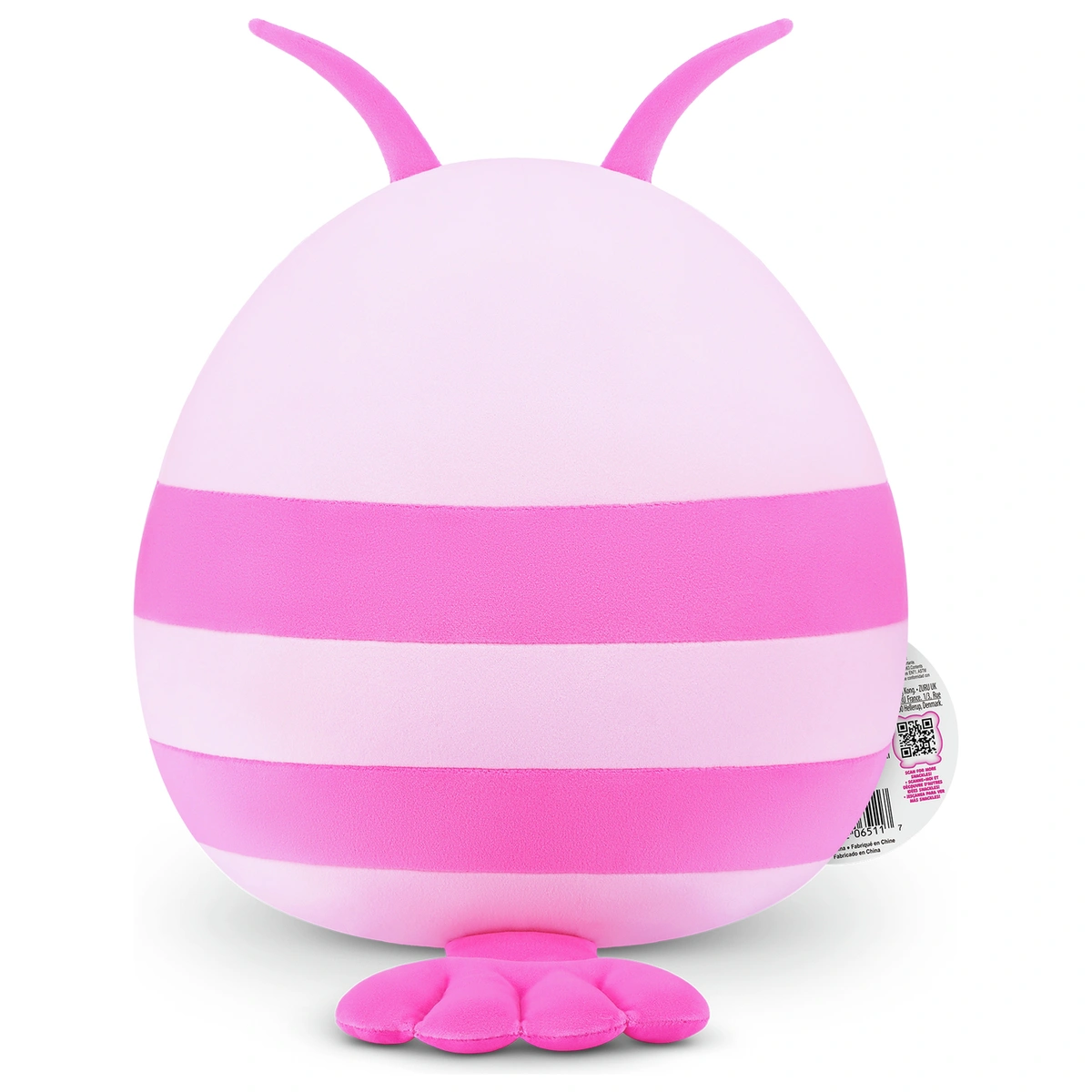Zuru Snackles 14" Pink Shrimp Pringle Plush
