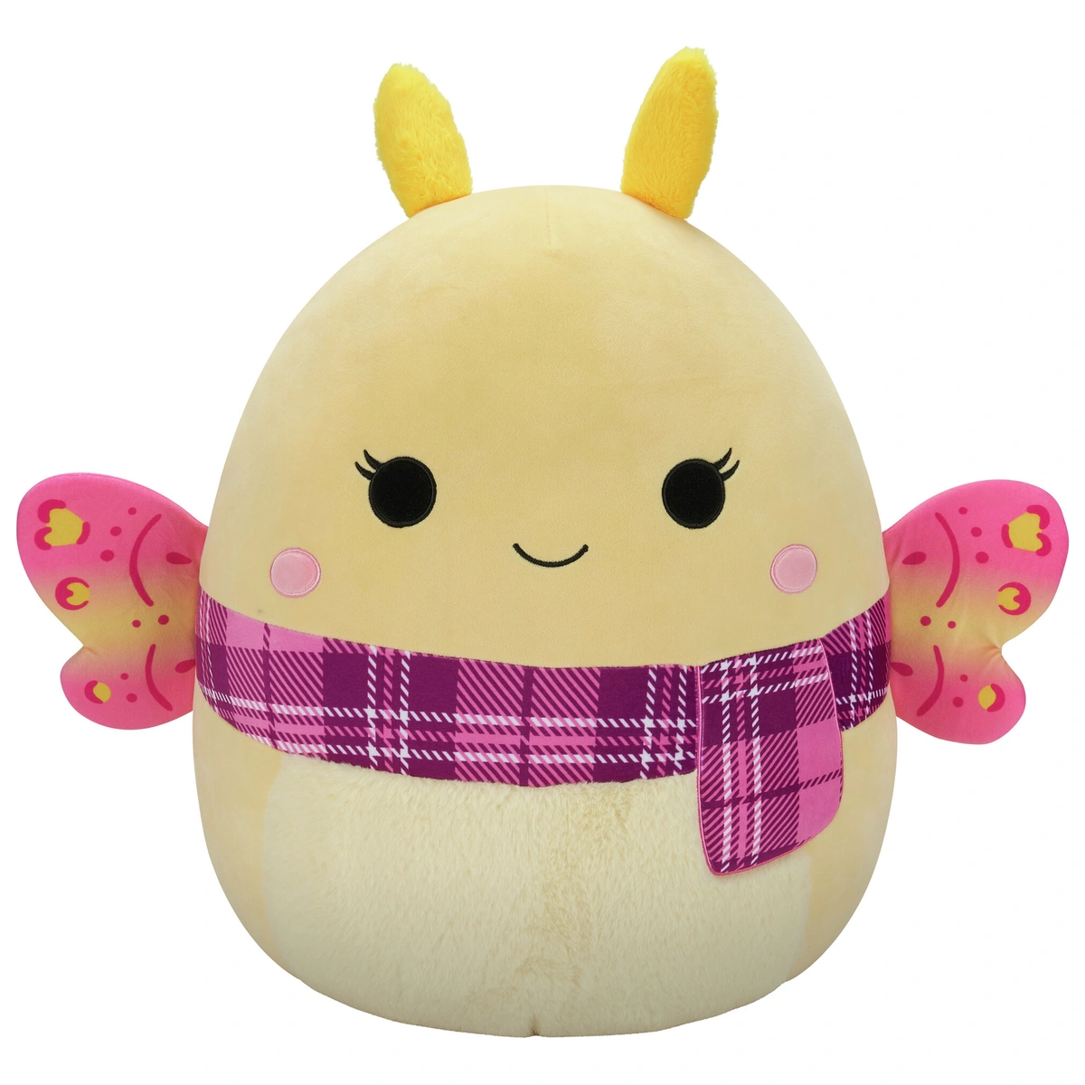 Squishmallows 20" Yellow Moth Plush