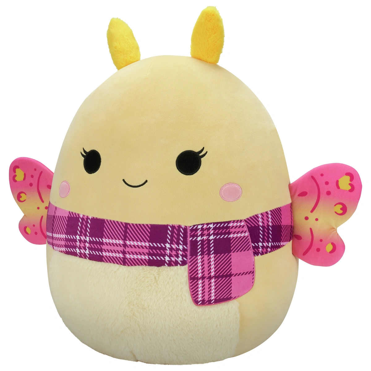 Squishmallows 20" Yellow Moth Plush