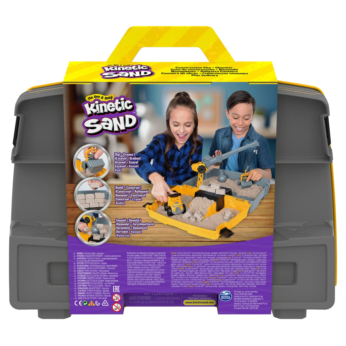 Kinetic Sand Construction Box Playset