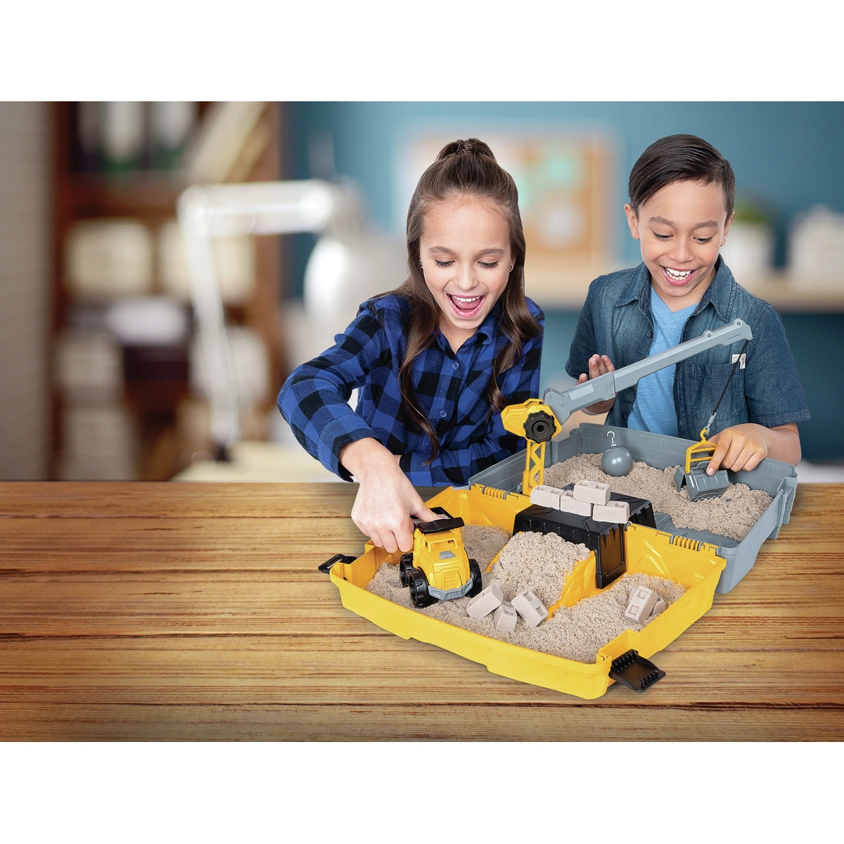 Kinetic Sand Construction Box Playset
