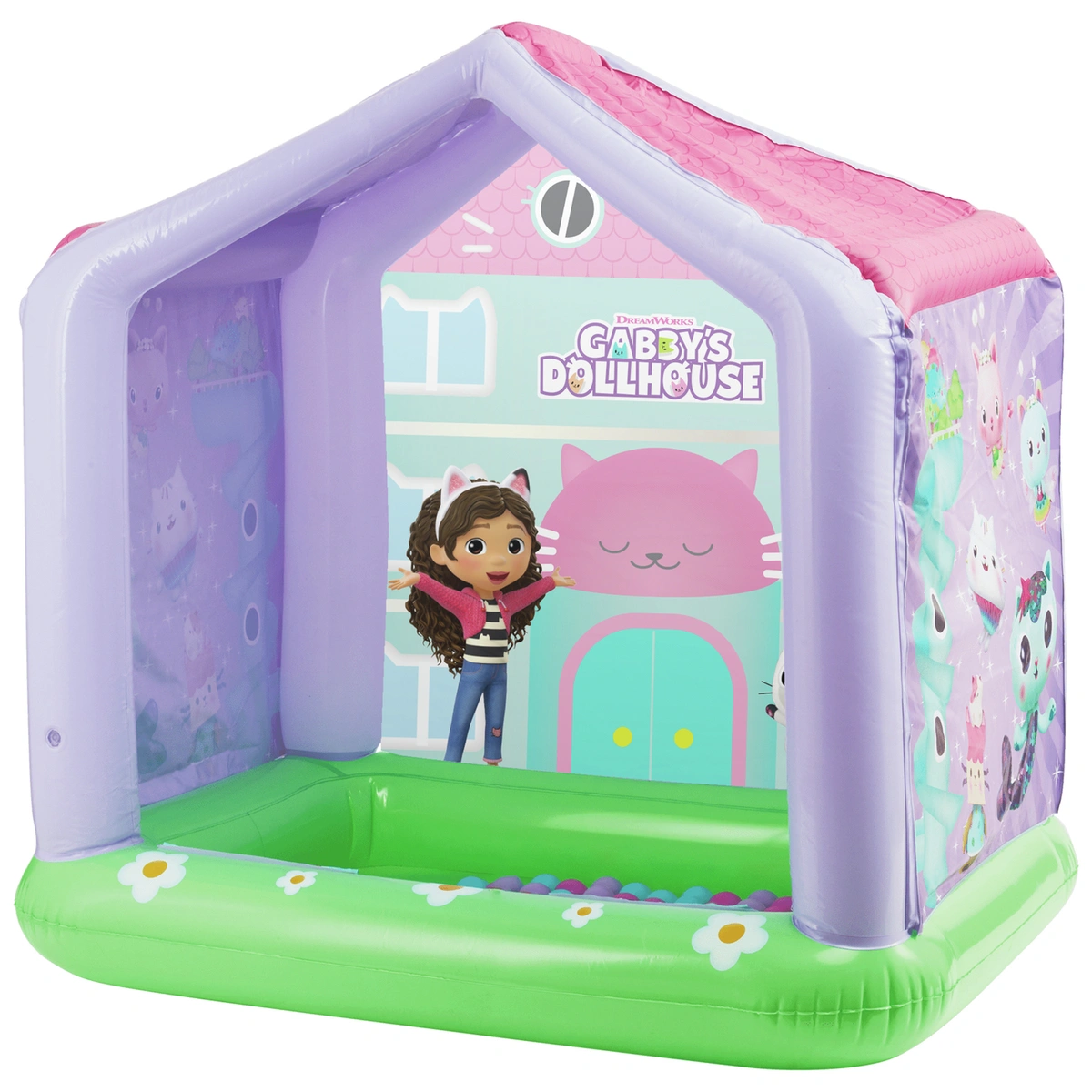 Gabby's Dollhouse Jumbo Inflatable Ball Pit