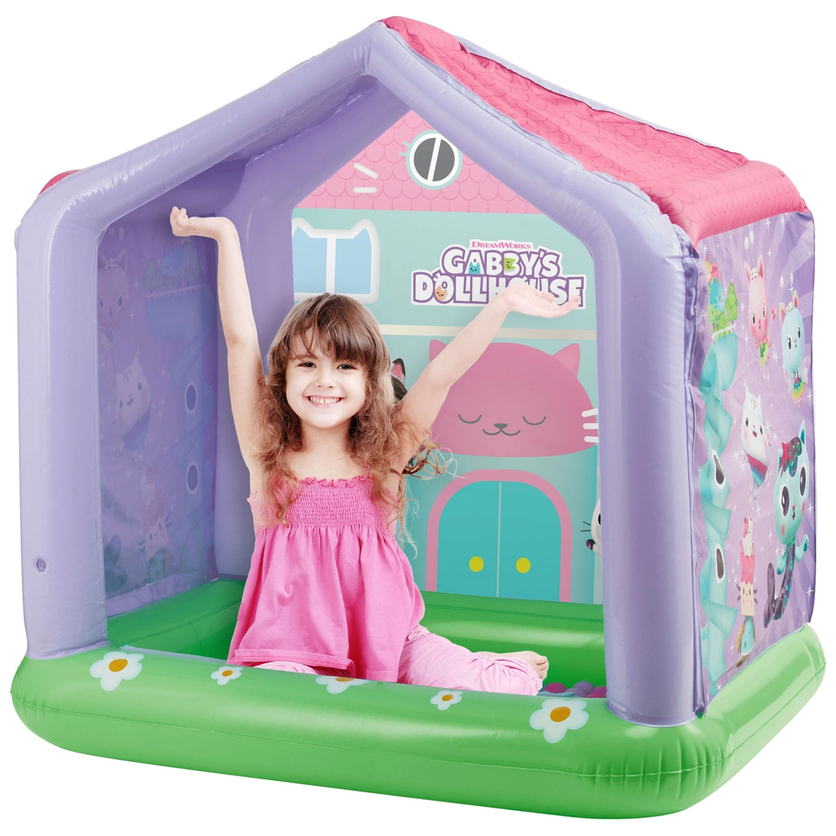 Gabby's Dollhouse Jumbo Inflatable Ball Pit