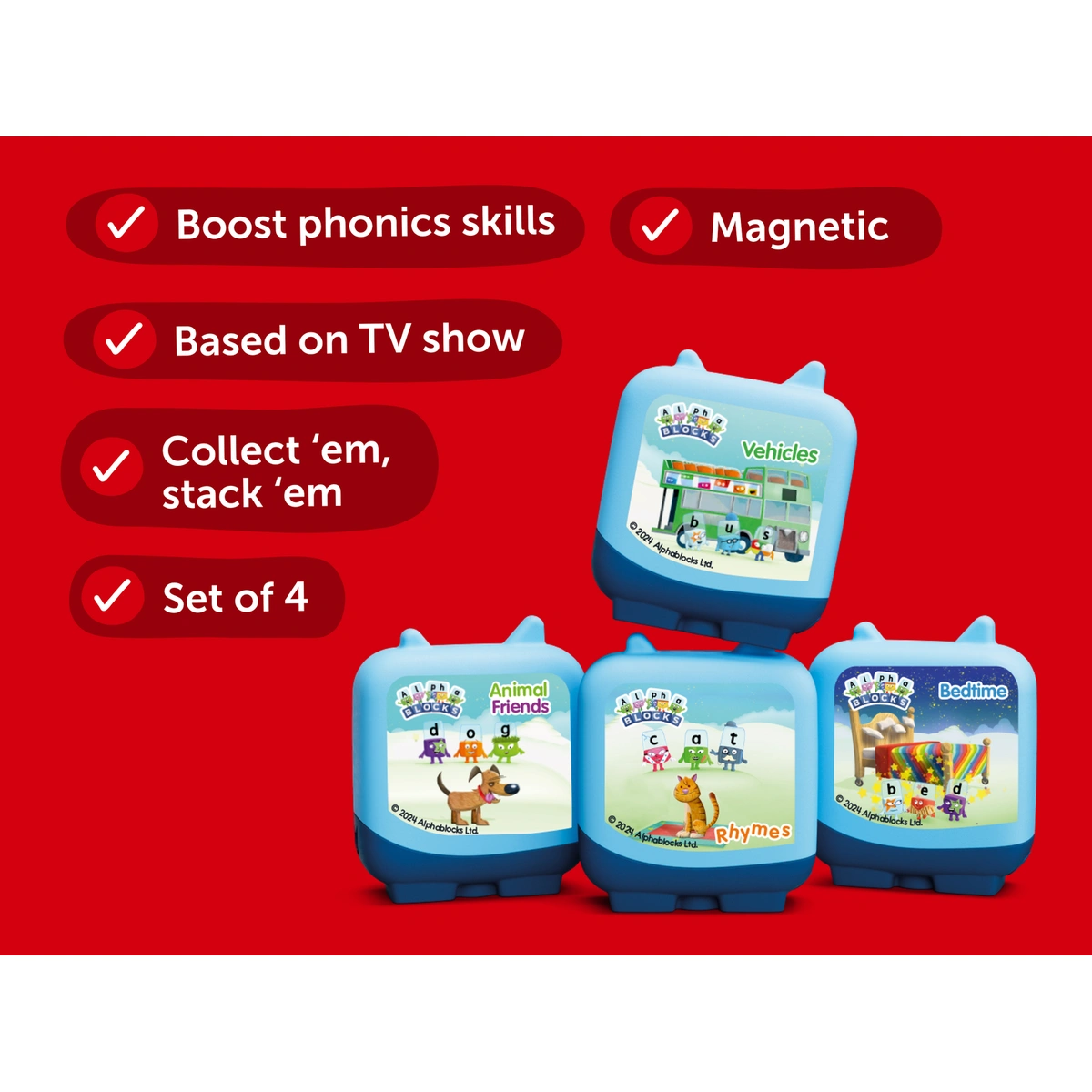 Tonies Alphablocks Audio Clever Pocket Set