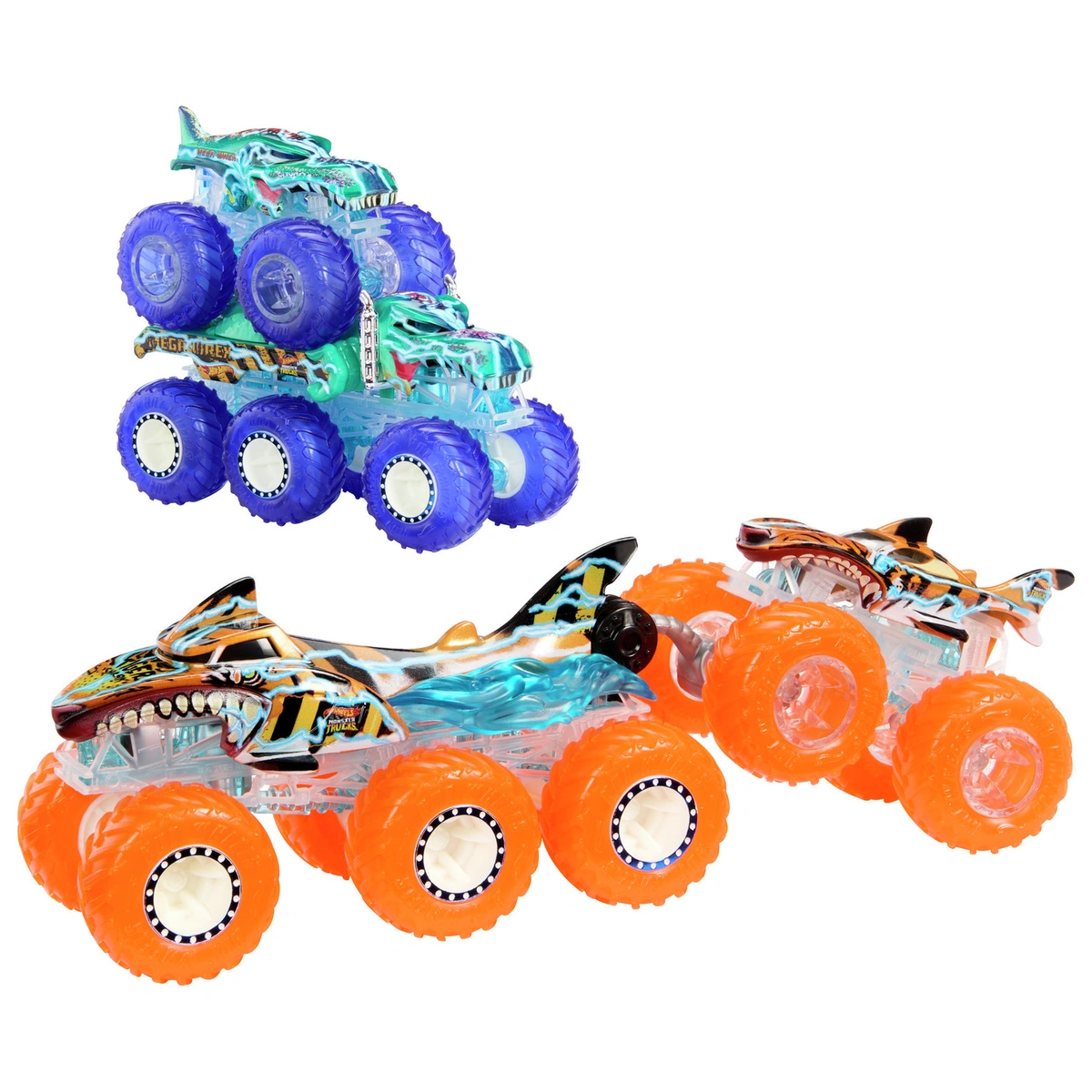 Hot Wheels Monster Trucks 1:64 Truck & Big Rig Multipack