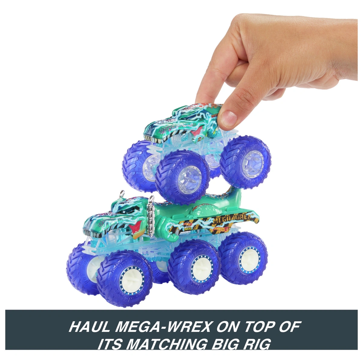 Hot Wheels Monster Trucks 1:64 Truck & Big Rig Multipack