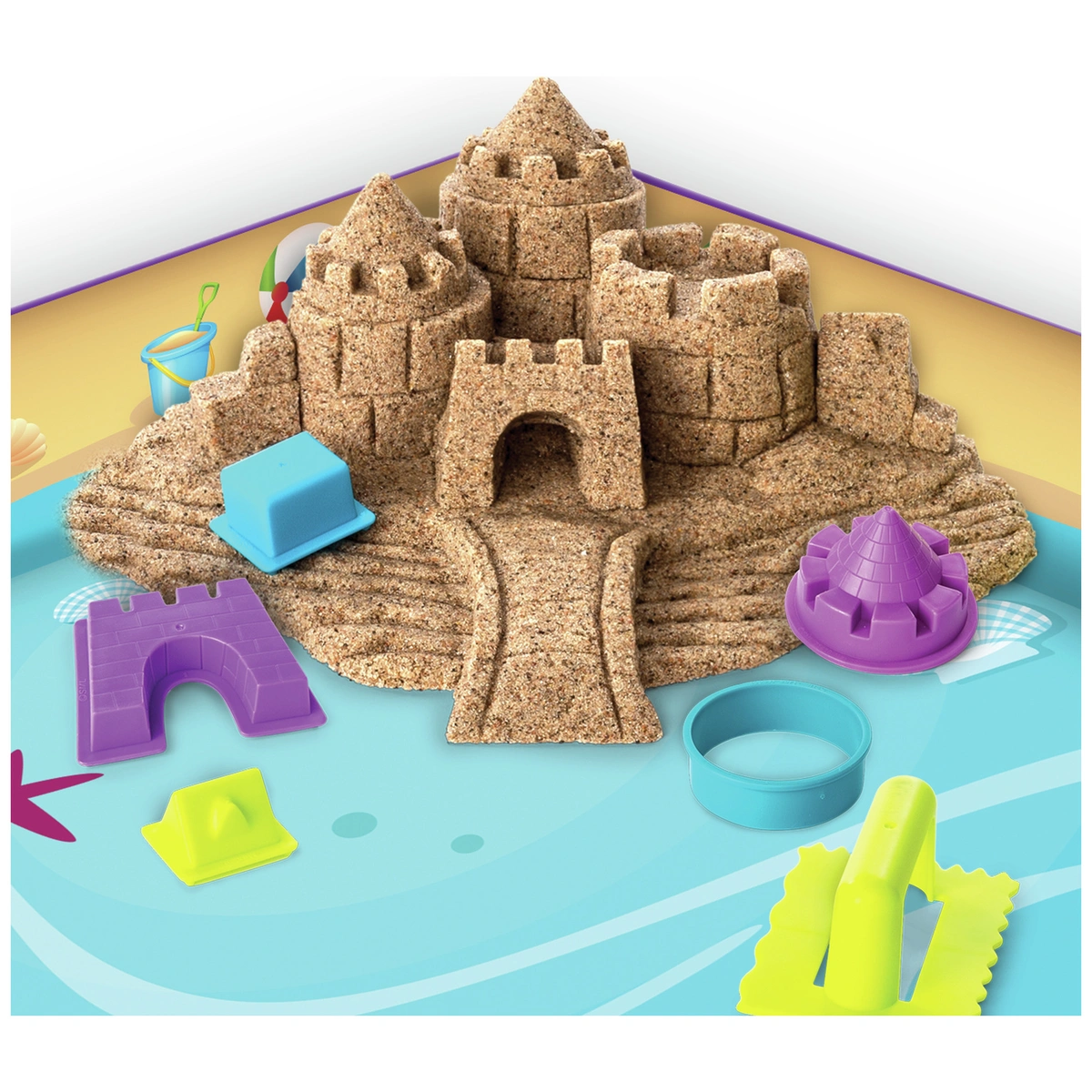 Kinetic Sand Beach Day Fun Set