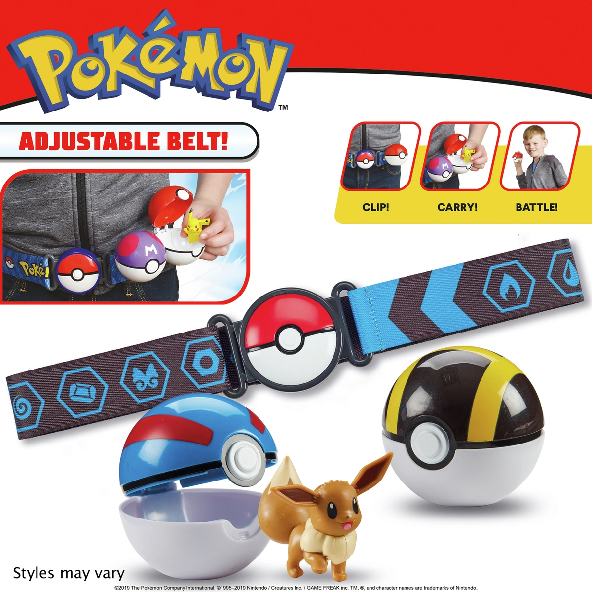 Pokemon Clip 'N' Go Poke Ball Belt