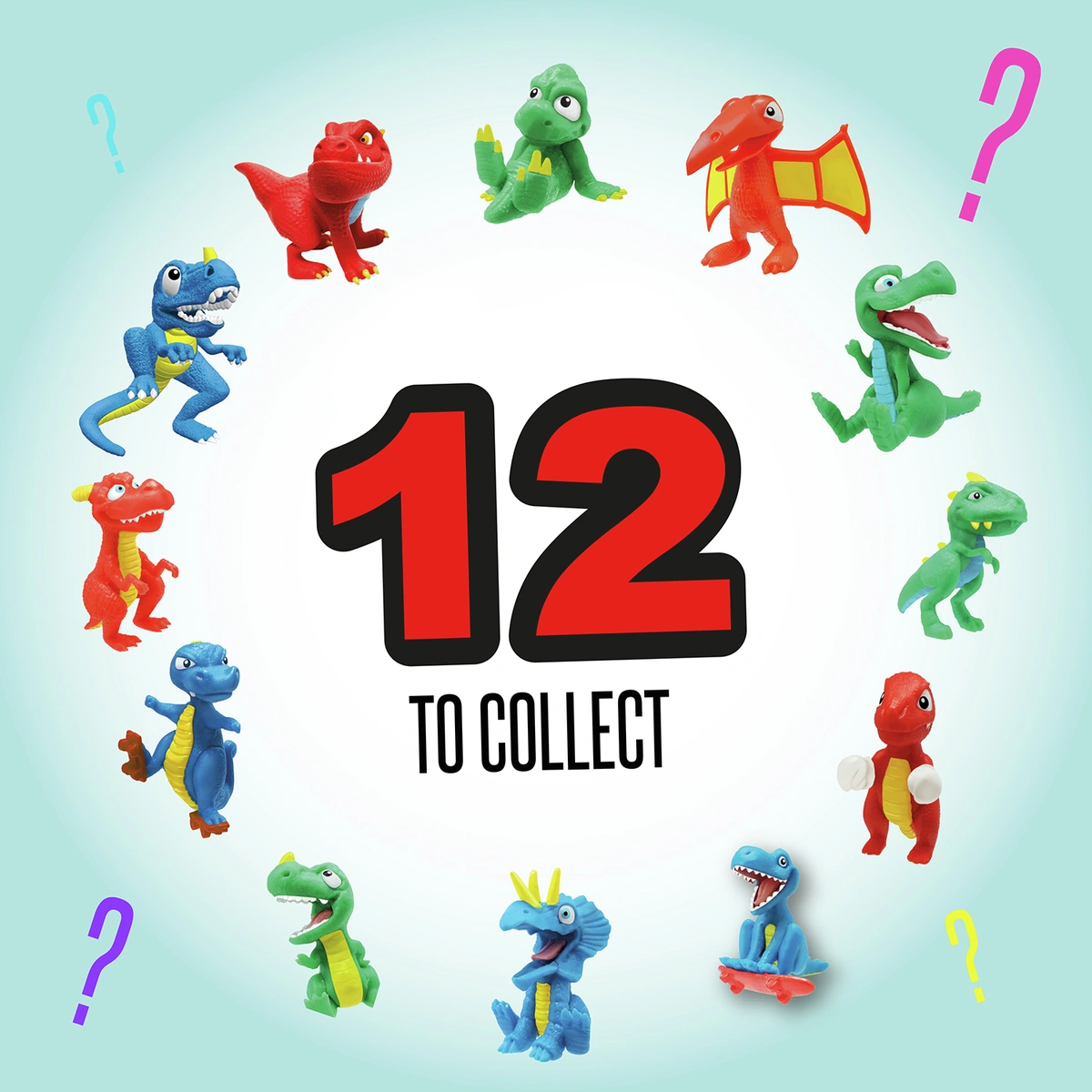 So Slime Collectable Dino-Pack of 3