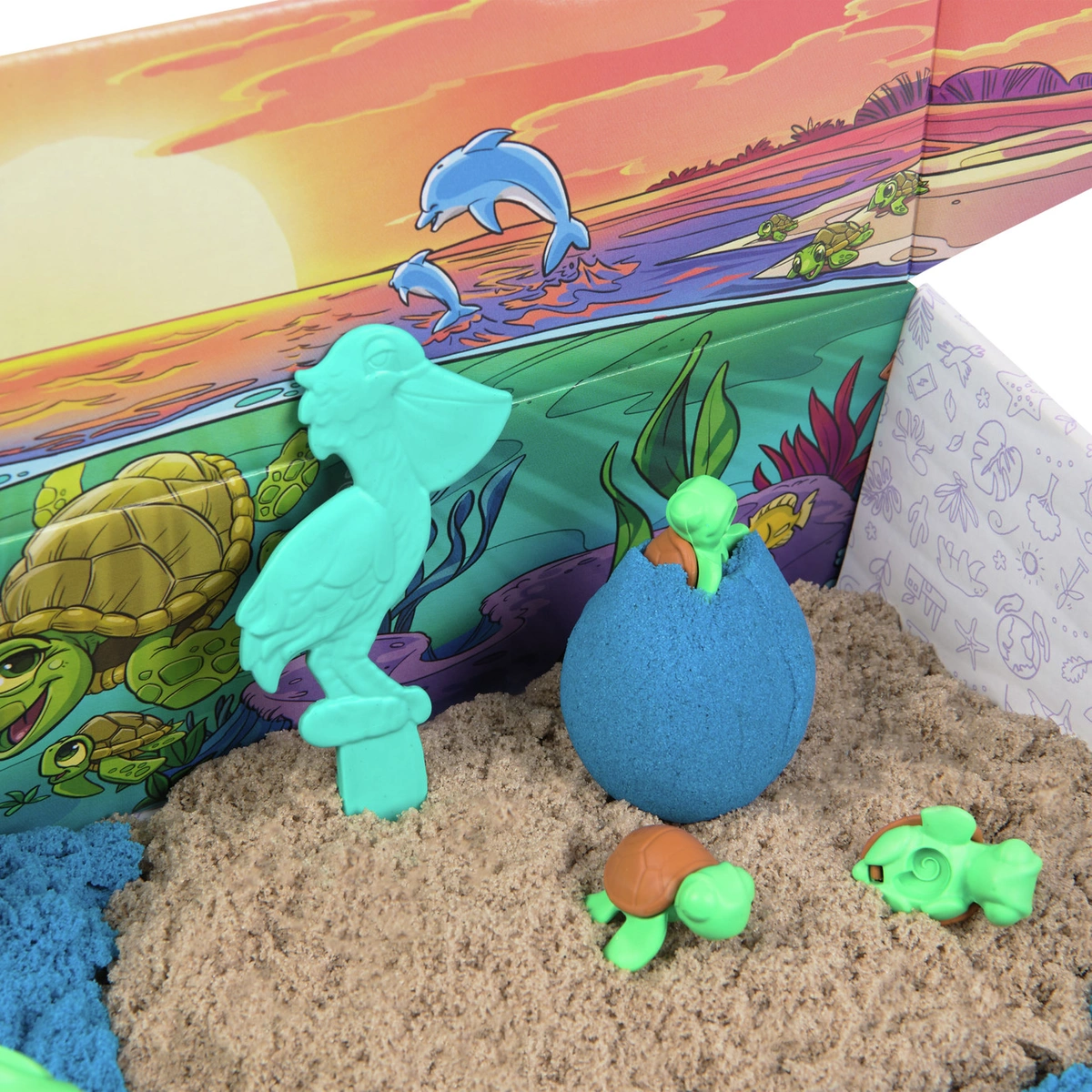 Kinetic Sand Turtle Beach Set