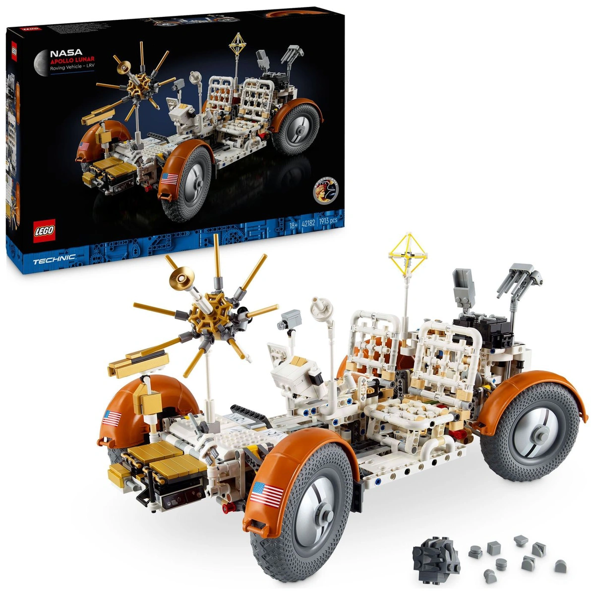 LEGO Technic NASA Apollo Lunar Roving Vehicle – LRV 42182