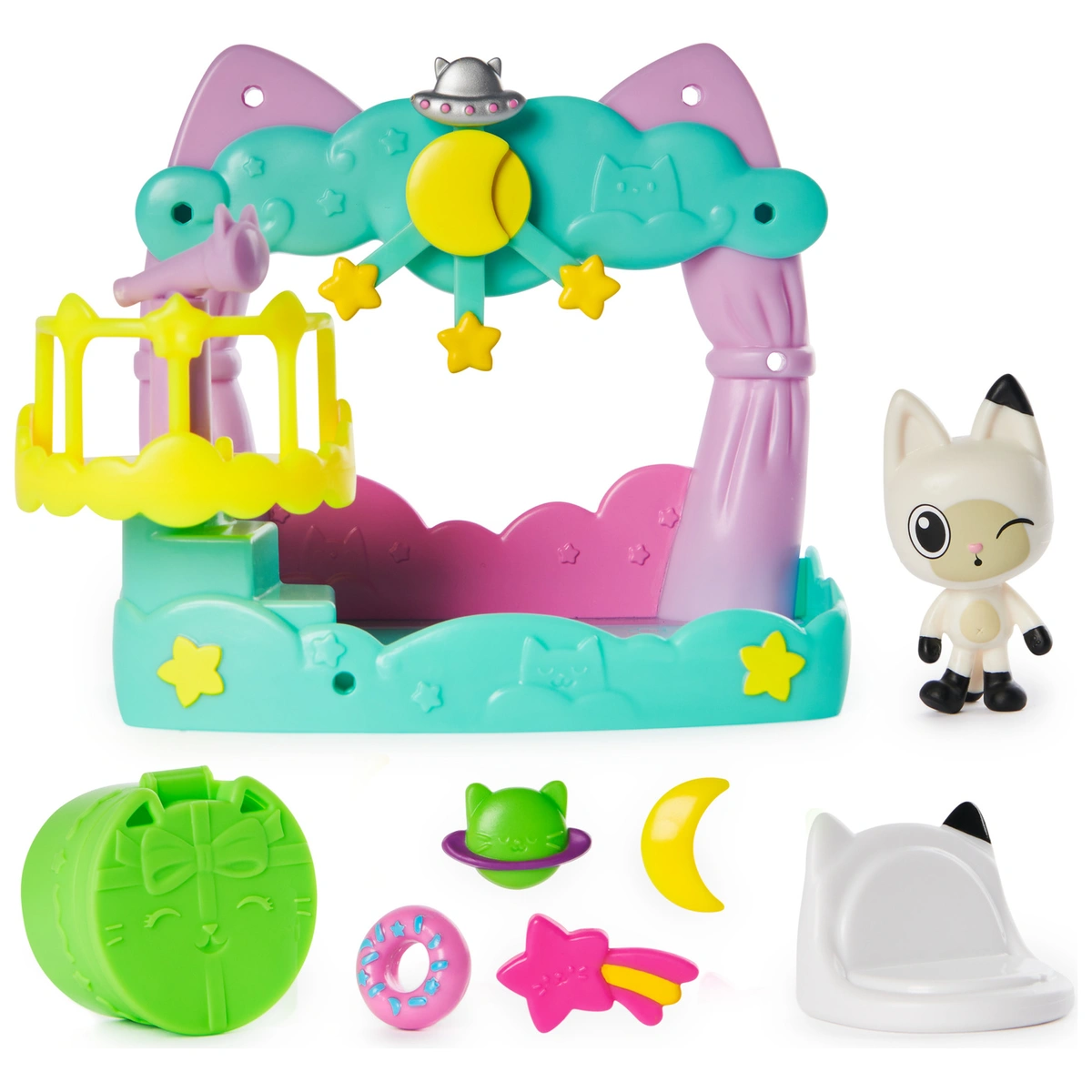 Gabby's Dollhouse Pandy's Paws Balcony Playset