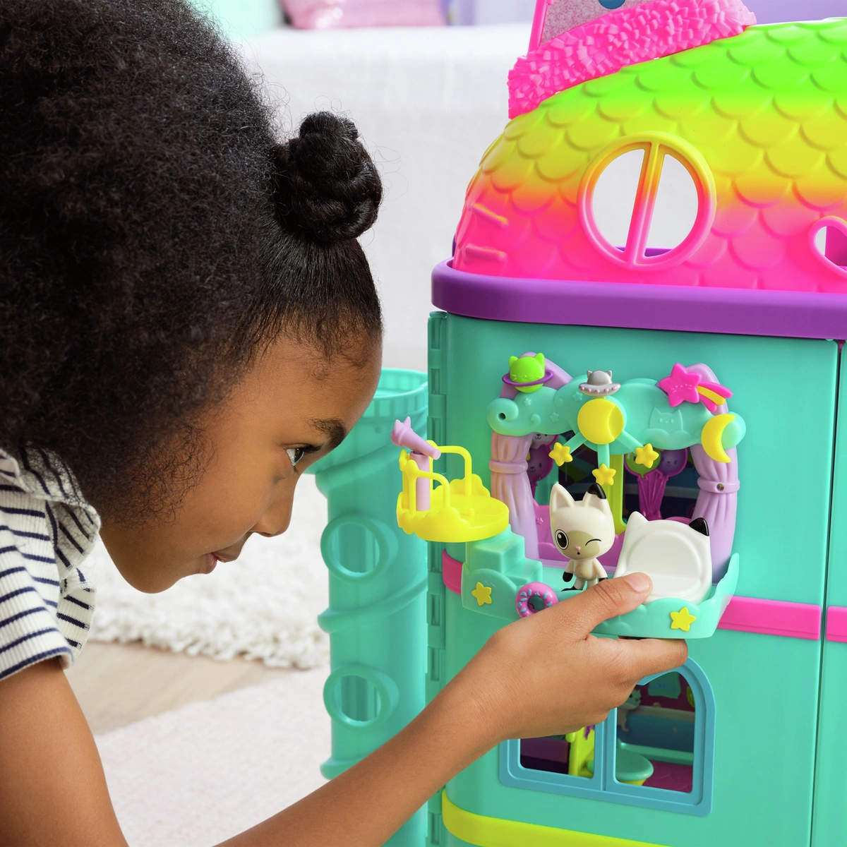 Gabby's Dollhouse Pandy's Paws Balcony Playset