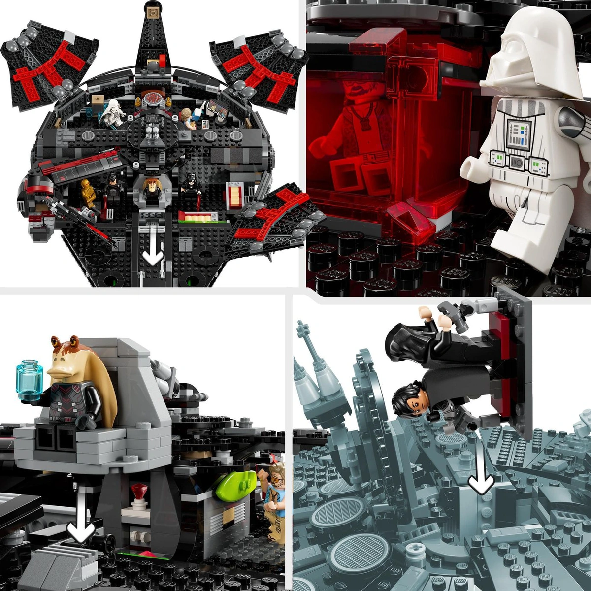 LEGO Star Wars The Dark Falcon Building Toy for Kids 75389
