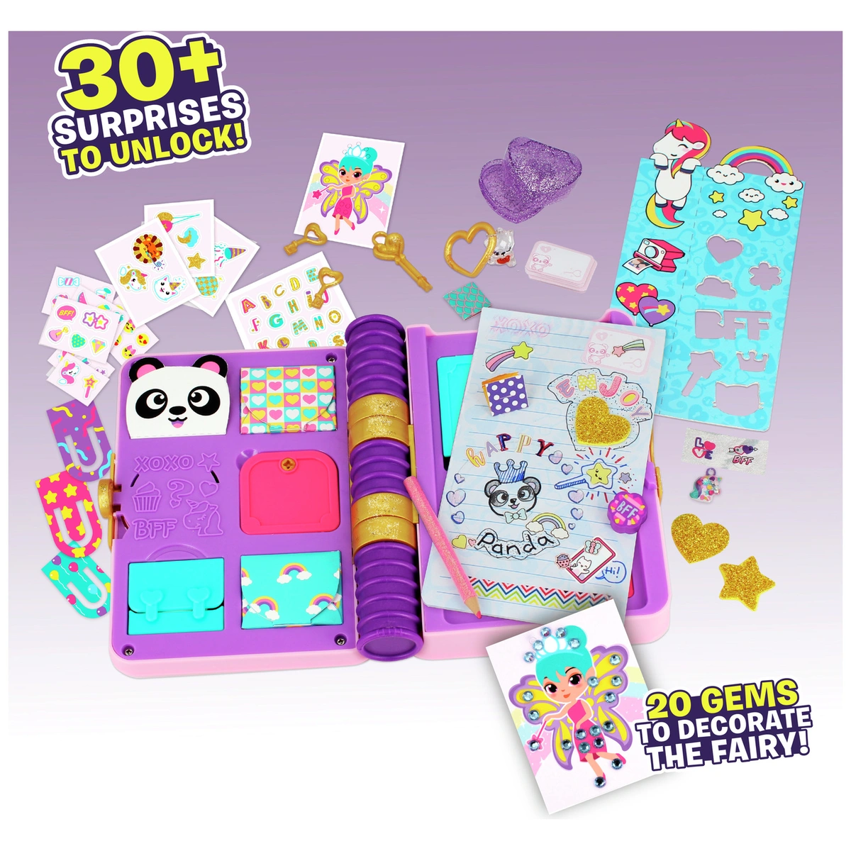 FunLockets Secret Journal Diary Set