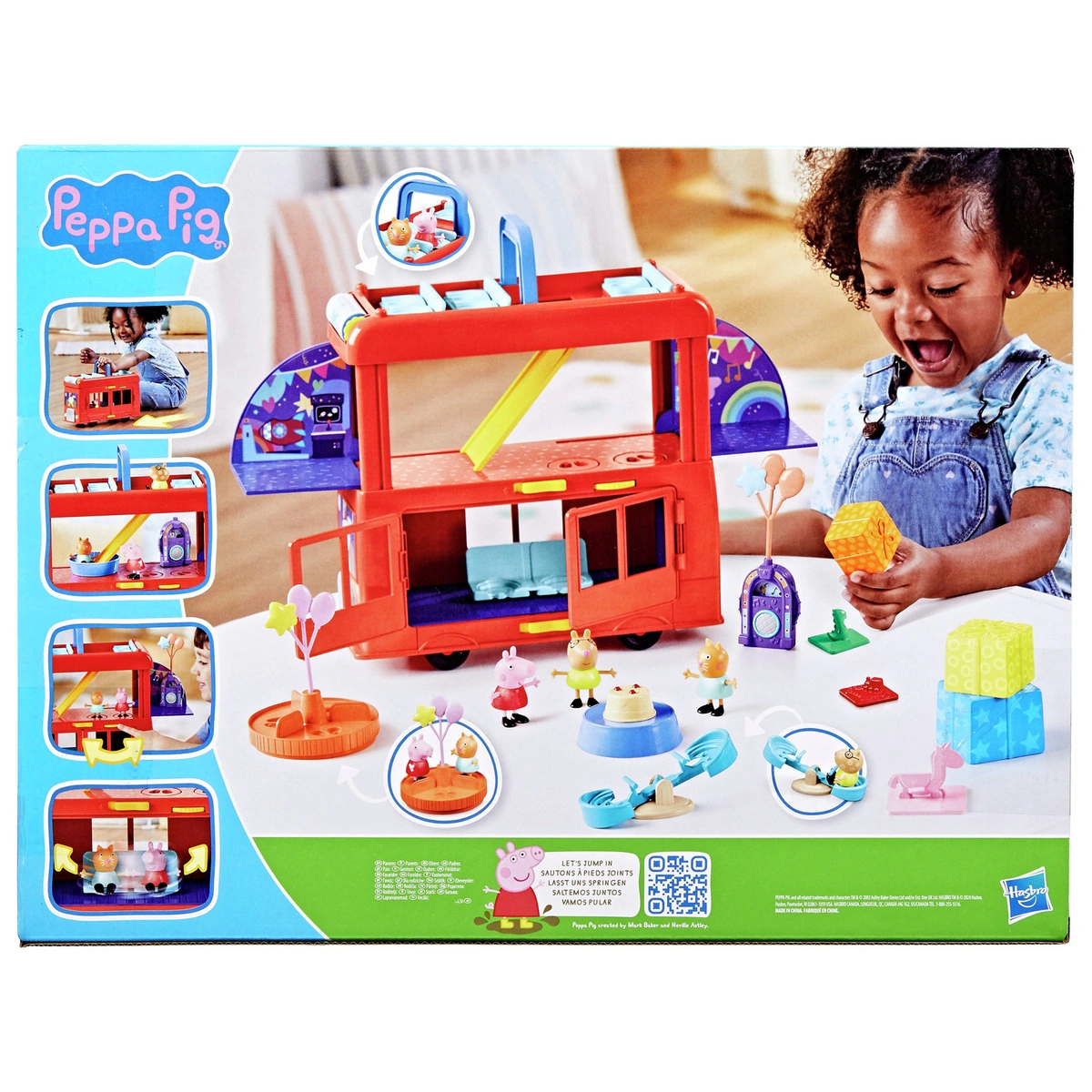 Peppa Pig 2 in 1 Party Bus