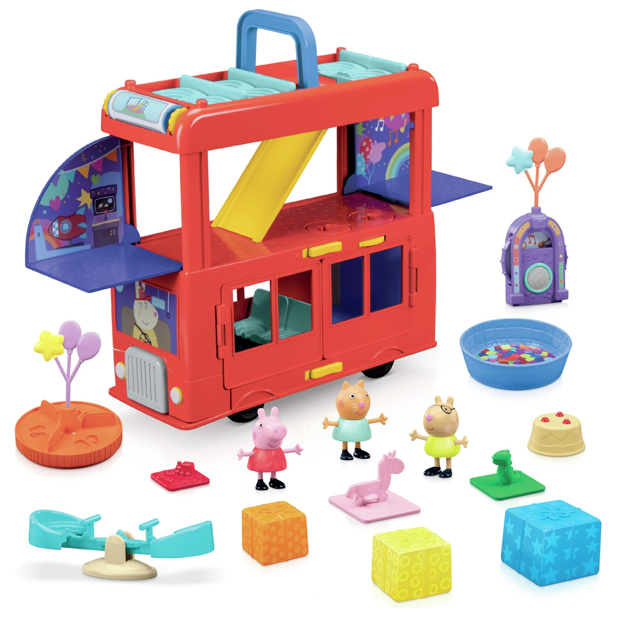 Peppa Pig 2 in 1 Party Bus