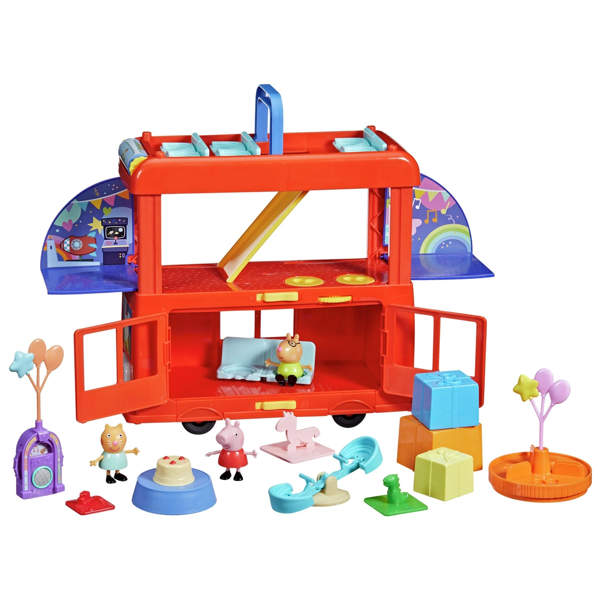 Peppa Pig 2 in 1 Party Bus
